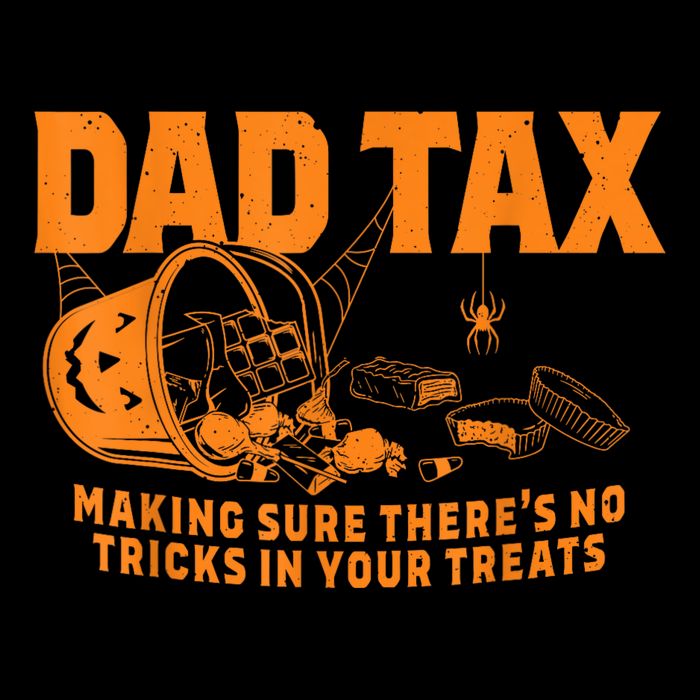 Funny Dad Tax Halloween 16 in Basic Backpack