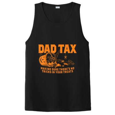 Funny Dad Tax Halloween PosiCharge Competitor Tank