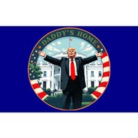 Funny Donald Trump White House 2024 President 47 Daddys Home Bumper Sticker