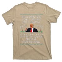 Funny Donald Trump Merry Christmas Xmas Pajamas Holiday Ugly T-Shirt