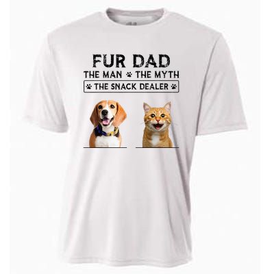 fur dad the man the myth the snack dealer Cooling Performance Crew T-Shirt