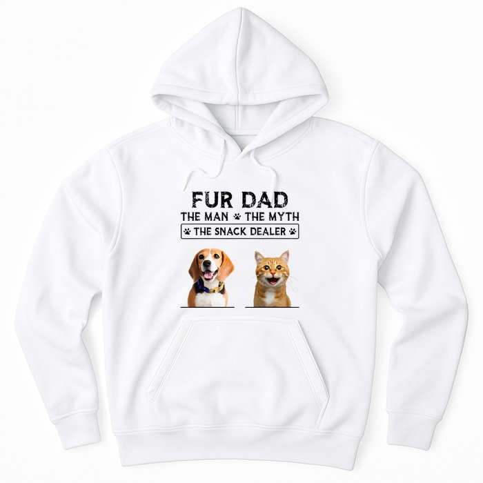 fur dad the man the myth the snack dealer Hoodie