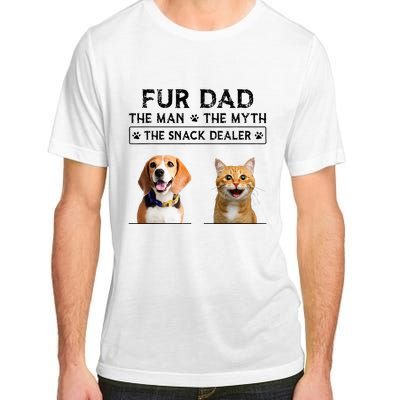 fur dad the man the myth the snack dealer Adult ChromaSoft Performance T-Shirt