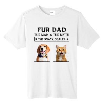 fur dad the man the myth the snack dealer Tall Fusion ChromaSoft Performance T-Shirt