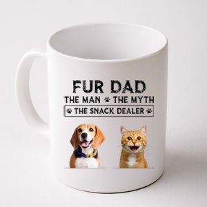 fur dad the man the myth the snack dealer Coffee Mug