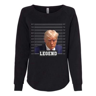 Free Donald Trump Mug Shot Republican President MAGA 2024 Womens California Wash Sweatshirt