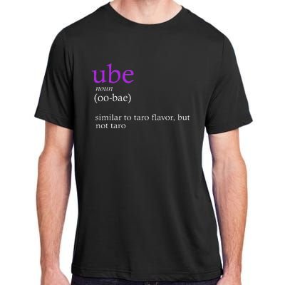 Funny Definition Ube Bae Flavor Ube Adult ChromaSoft Performance T-Shirt