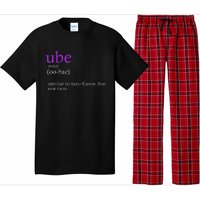 Funny Definition Ube Bae Flavor Ube Pajama Set