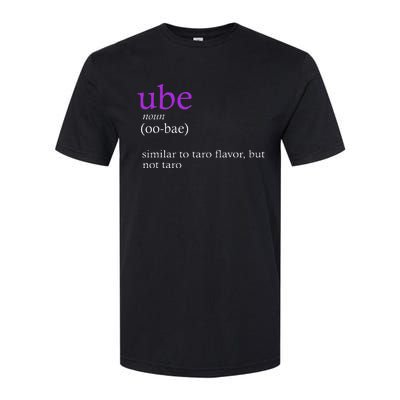 Funny Definition Ube Bae Flavor Ube Softstyle® CVC T-Shirt