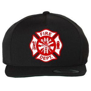 Fire Departt Uniform Firefighter Gear Fighter Gift Wool Snapback Cap