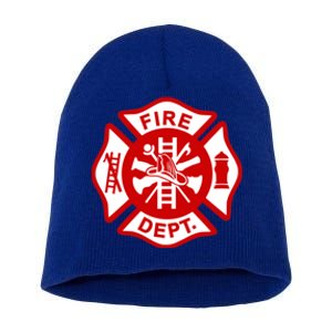 Fire Departt Uniform Firefighter Gear Fighter Gift Short Acrylic Beanie