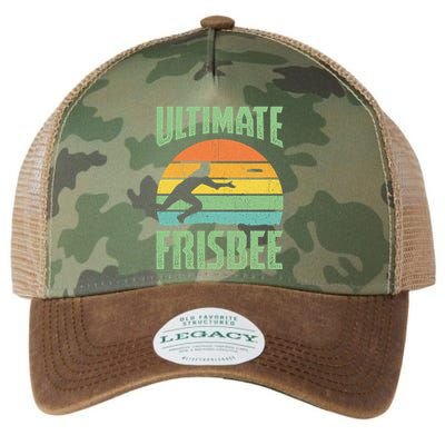 Frisbee Design Ultimate Frisbee Gift Legacy Tie Dye Trucker Hat