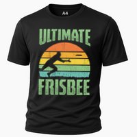 Frisbee Design Ultimate Frisbee Gift Cooling Performance Crew T-Shirt