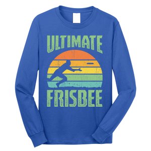 Frisbee Design Ultimate Frisbee Gift Long Sleeve Shirt