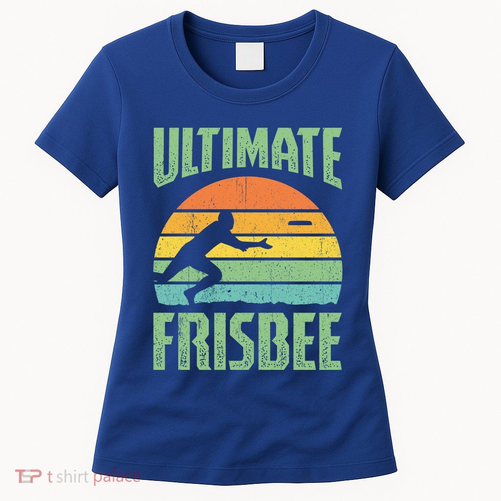 Frisbee Design Ultimate Frisbee Gift Womens T-Shirt