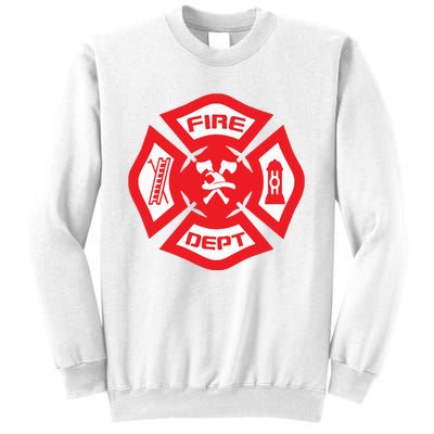 Fire Department Uniform Official Firefighter Gear Sweatshirt