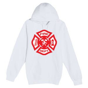 Fire Department Uniform Official Firefighter Gear Premium Pullover Hoodie