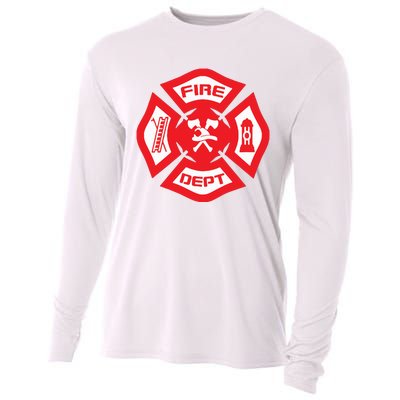 Fire Department Uniform Official Firefighter Gear Cooling Performance Long Sleeve Crew