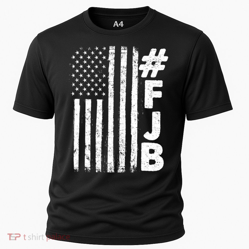 #FJB Distressed USA American Flag Performance Shirt