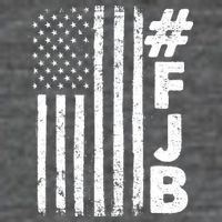 #FJB Distressed USA American Flag Backpack