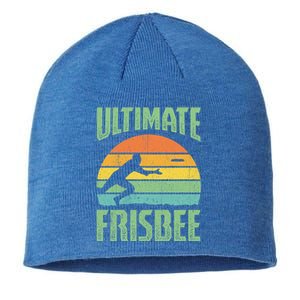 Frisbee Design Ultimate Frisbee Gift Sustainable Beanie