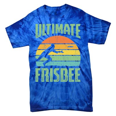 Frisbee Design Ultimate Frisbee Gift Tie-Dye T-Shirt