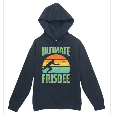 Frisbee Design Ultimate Frisbee Gift Urban Pullover Hoodie