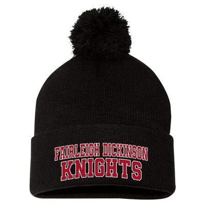 Fairleigh Dickinson University Knights 02 Pom Pom 12in Knit Beanie