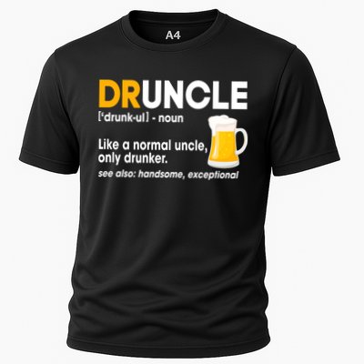 Funny Drunk Uncle Druncle Definition Performance Shirt