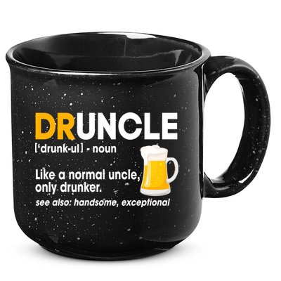 Funny Drunk Uncle Druncle Definition 15oz Campfire Ceramic Mug
