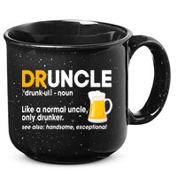 Funny Drunk Uncle Druncle Definition 15oz Campfire Ceramic Mug
