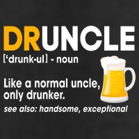 Funny Drunk Uncle Druncle Definition Beanie