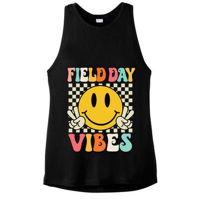 Field Day Vibes Funny For Teacher Happy Field Day 2025 1 Gift Ladies PosiCharge Tri-Blend Wicking Tank