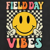 Field Day Vibes Funny For Teacher Happy Field Day 2025 1 Gift Cool Comfort Performance Bucket Hat