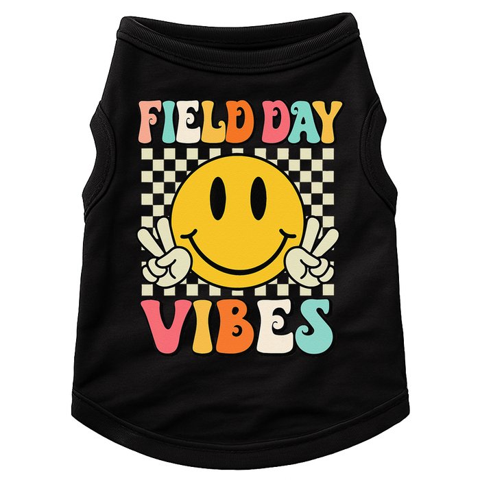 Field Day Vibes Funny For Teacher Happy Field Day 2025 1 Gift Doggie Tank