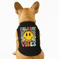 Field Day Vibes Funny For Teacher Happy Field Day 2025 1 Gift Doggie Tank