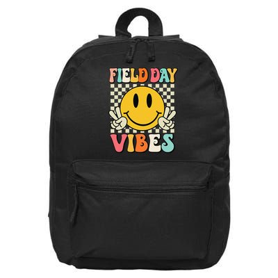 Field Day Vibes Funny For Teacher Happy Field Day 2025 1 Gift 16 in Basic Backpack