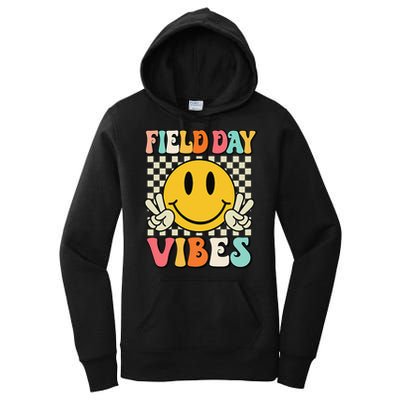 Field Day Vibes Funny For Teacher Happy Field Day 2025 1 Gift Women's Pullover Hoodie