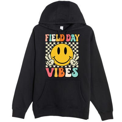 Field Day Vibes Funny For Teacher Happy Field Day 2025 1 Gift Premium Pullover Hoodie