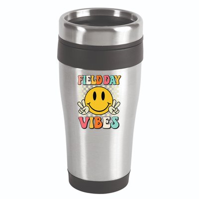 Field Day Vibes Funny For Teacher Happy Field Day 2025 1 Gift 16oz Travel Tumbler