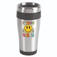 Field Day Vibes Funny For Teacher Happy Field Day 2025 1 Gift 16oz Travel Tumbler