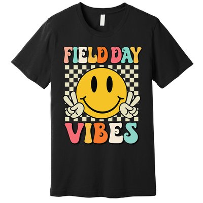 Field Day Vibes Funny For Teacher Happy Field Day 2025 1 Gift Premium T-Shirt