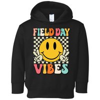 Field Day Vibes Funny For Teacher Happy Field Day 2025 1 Gift Toddler Hoodie