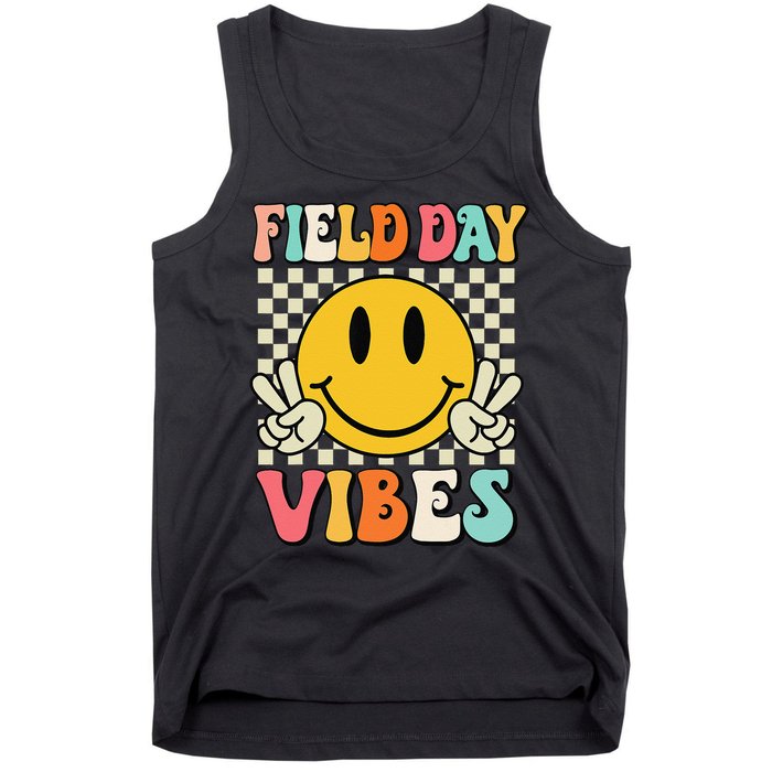 Field Day Vibes Funny For Teacher Happy Field Day 2025 1 Gift Tank Top