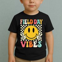 Field Day Vibes Funny For Teacher Happy Field Day 2025 1 Gift Toddler T-Shirt