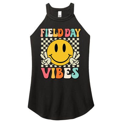 Field Day Vibes Funny For Teacher Happy Field Day 2025 1 Gift Women's Perfect Tri Rocker Tank