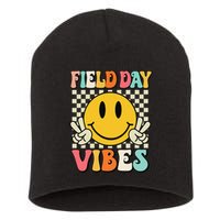 Field Day Vibes Funny For Teacher Happy Field Day 2025 1 Gift Short Acrylic Beanie