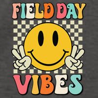 Field Day Vibes Funny For Teacher Happy Field Day 2025 1 Gift Vector Backpack