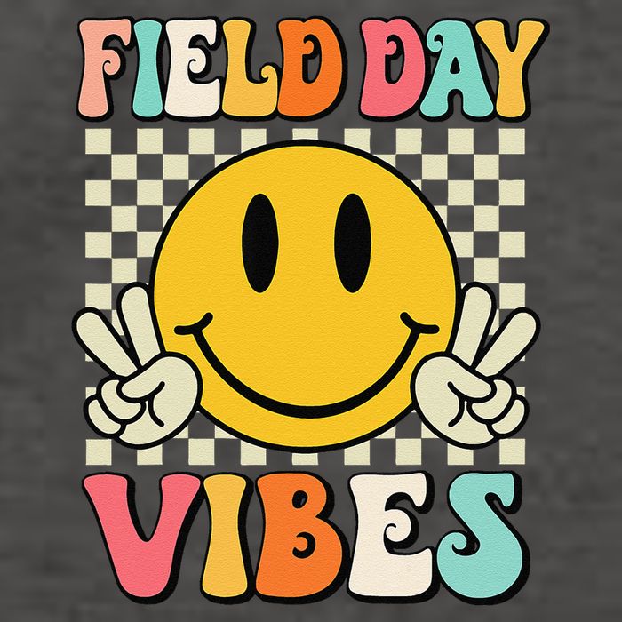 Field Day Vibes Funny For Teacher Happy Field Day 2025 1 Gift Vector Backpack