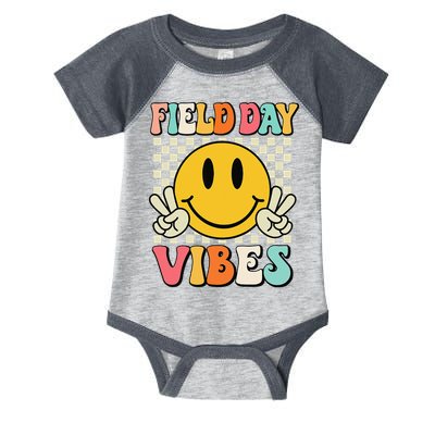 Field Day Vibes Funny For Teacher Happy Field Day 2025 1 Gift Infant Baby Jersey Bodysuit